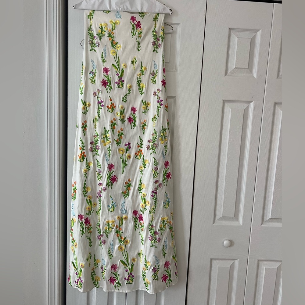 Show Me Your MuMu White Floral Maxi Dress - Picture 5 of 5